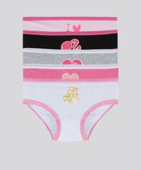 Kit-de-5-Calcinhas-Barbie-Multicor-8682853-Multicor_1