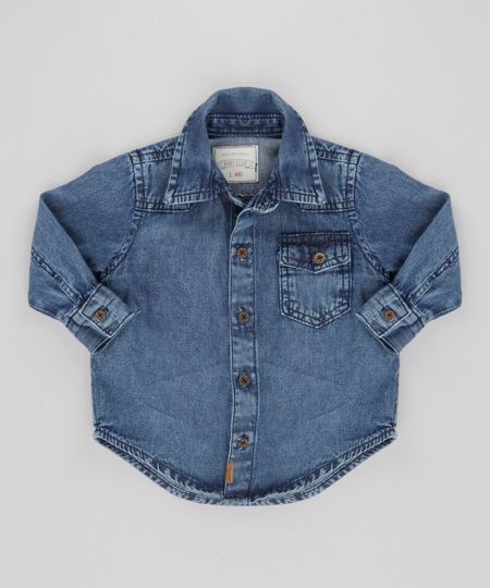 Camisa-Jeans-Azul-Medio-8695981-Azul_Medio_1 Camisa-Jeans-Azul-Medio-8695981-Azul_Medio_1