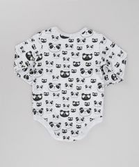 Body-Estampado-Panda-em-Algodao---Sustentavel-Cinza-Mescla-8682704-Cinza_Mescla_2