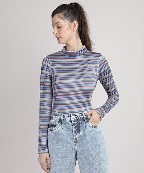 Blusa-Feminina-Mindset-Listrada-Manga-Longa-Gola-Alta-Multicor-9946189-Multicor_1