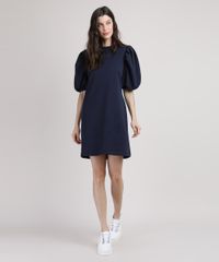 Vestido-Feminino-Mindset-Curto-Manga-Bufante-Azul-Escuro-9948975-Azul_Escuro_3
