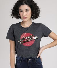 Blusa-Feminina-Capita-Marvel-Metalizada-Manga-Curta-Decote-Redondo-Cinza-Mescla-Escuro-9943566-Cinza_Mescla_Escuro_1
