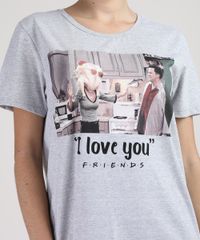 Camisola-Feminina-Casal-Friends-Manga-Curta-Cinza-Mescla-9946687-Cinza_Mescla_4