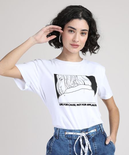 Blusa-Feminina--Live-For-Cause--Manga-Curta-Decote-Redondo-Branca-9946920-Branco_1 Blusa-Feminina--Live-For-Cause--Manga-Curta-Decote-Redondo-Branca-9946920-Branco_1