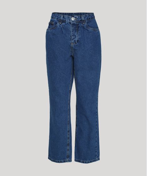 calça jeans cintura alta c&a