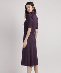 Vestido-Feminino-Mindset-Midi-Canelado-Manga-Bufante-Gola-Role-Roxo-9948969-Roxo_2