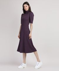 Vestido-Feminino-Mindset-Midi-Canelado-Manga-Bufante-Gola-Role-Roxo-9948969-Roxo_3