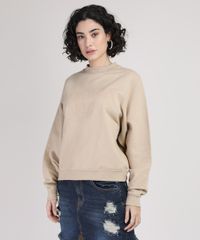 Blusao-de-Moletom-Feminino--Manhattan--Decote-Redondo-Bege-9945937-Bege_1