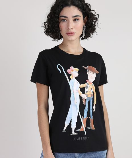 Blusa-Feminina-Casal-Toy-Story-Betty-e-Woody-Manga-Curta-Decote-Redondo-Preta-9943572-Preto_1