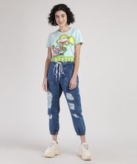 Blusa-Feminina-Dexter-e-Didi-Manga-Curta-Decote-Redondo-Verde-Claro-9950813-Verde_Claro_3