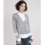 Cardigan-de-Trico-Feminino-com-Listras-Decote-V-Cinza-Mescla-9823176-Cinza_Mescla_1