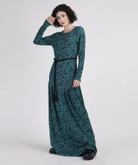 Vestido-Feminino-Longo-Estampado-Animal-Print-Onca-com-Cinto-Corda-Manga-Longa-Verde-9947113-Verde_1