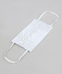 Mascara-de-Tecido-Reutilizavel-para-Protecao-Individual-Estampada-de-Folhagem-Branca-9952001-Branco_3