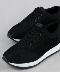 Tenis-Feminino-Via-Uno-Knit-Running-Preto-9950936-Preto_3
