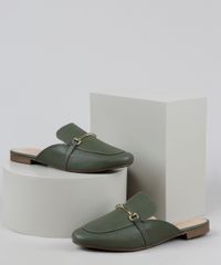 Mule-Feminino-Via-Uno-Bico-Redondo-com-Fivela-Verde-Escuro-9950941-Verde_Escuro_1
