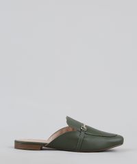 Mule-Feminino-Via-Uno-Bico-Redondo-com-Fivela-Verde-Escuro-9950941-Verde_Escuro_2