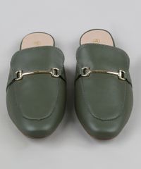 Mule-Feminino-Via-Uno-Bico-Redondo-com-Fivela-Verde-Escuro-9950941-Verde_Escuro_5