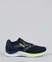 Tenis-de-Nylon-Masculino-Esportivo-Ace-Running-com-Recortes-Azul-Marinho-9947491-Azul_Marinho_2