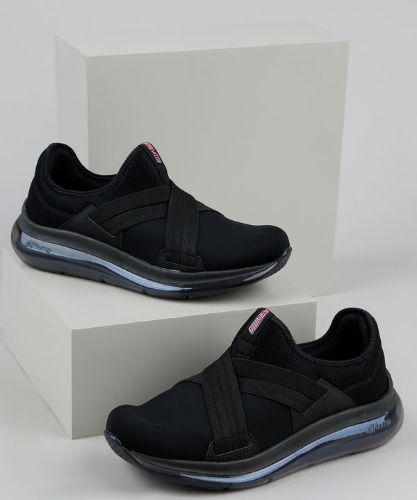 Tênis Feminino Actvitta Knit Esportivo Preto 38
