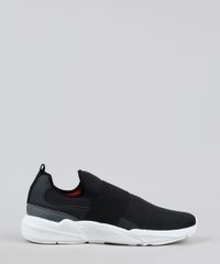 Tenis-de-Neoprene-Masculino-Oneself-Knit-com-Elastico-Preto-9947495-Preto_2