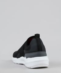 Tenis-de-Neoprene-Masculino-Oneself-Knit-com-Elastico-Preto-9947495-Preto_4