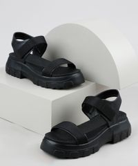 Papete-Feminina-Oneself-Flatform-Tratorada-com-Velcro-Preta-9952382-Preto_1
