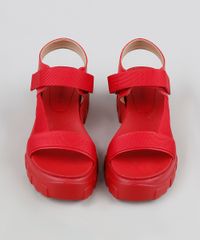 Papete-Feminina-Oneself-Flatform-Tratorada-com-Velcro-Vermelha-9952383-Vermelho_6
