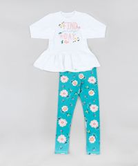 Conjunto-Infantil-de-Blusa-Floral-Manga-Longa-Off-White---Calca-Legging-Infantil-Estampada-Floral-Verde-Agua-9942987-Verde_Agua_1