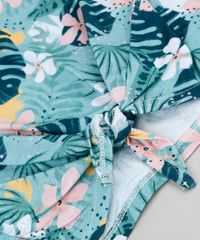 Conjunto-Infantil-de-Blusa-Estampada-de-Folhagens-Manga-Curta---Short-Verde-Agua-9946801-Verde_Agua_5