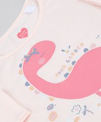 Conjunto-Infantil-de-Blusa-Dinossauro-Manga-Longa-Rosa-Claro---Calca-Legging-Estampada-Floral-Coral-9944843-Coral_4
