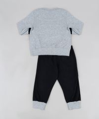 Pijama-de-Moletom-Infantil-Panda-Manga-Longa-Cinza-Mescla-9950739-Cinza_Mescla_2