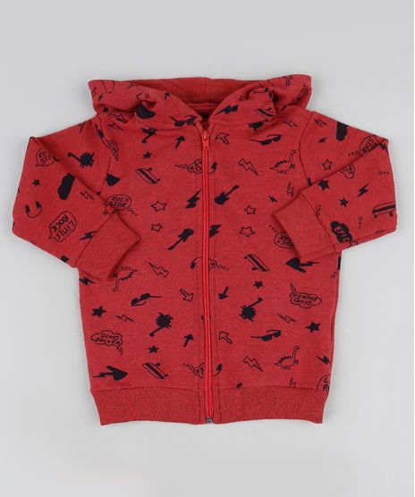 Blusao-de-Moletom-Infantil-Estampado-Rock-com-Capuz-Vermelho-9871519-Vermelho_1