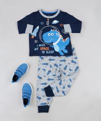 Pijama-de-Moletom-Infantil-Dinossauro-Manga-Longa-Cinza-Mescla-Claro-9942698-Cinza_Mescla_Claro_3