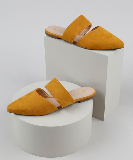 Mule-Feminino-Via-Uno-Bico-Fino-Mostarda-9919579-Mostarda_1