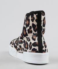 Tenis-Feminino-Oneself-Cano-Alto-Estampado-Animal-Print-Onca-Bege-Claro-9948215-Bege_Claro_4