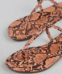 Rasteirinha-Feminina-Via-Uno-Estampada-Animal-Print-Cobra-Laranja-9951322-Laranja_3