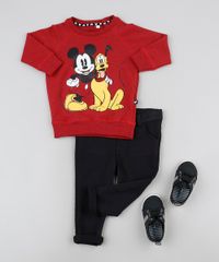 Blusao-de-Moletom-Infantil-Mickey-e-Pluto-Vermelho-9947806-Vermelho_3