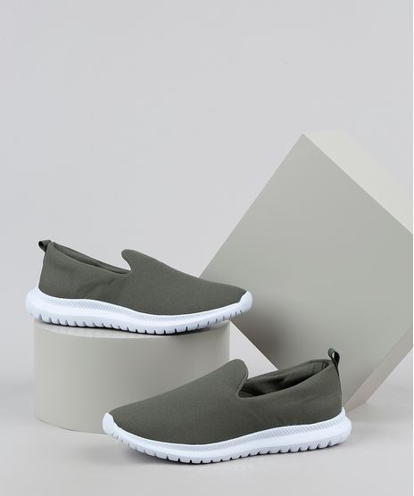 Tenis-Feminino-Via-Uno-All-Day-Knit-Verde-Militar-9951343-Verde_Militar_1