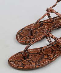 Rasteirinha-Feminina-Via-Uno-Estampada-Animal-Print-Cobra-Marrom-9951323-Marrom_3