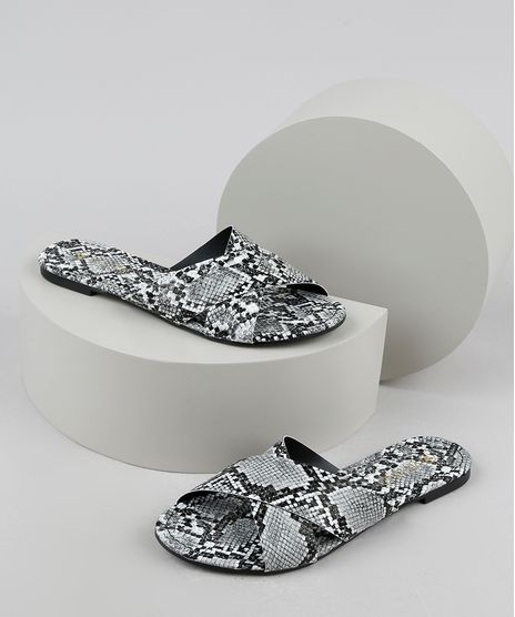 Rasteirinha-Feminina-Via-Uno-Estampada-Animal-Print-Cobra-Cinza-9951317-Cinza_1