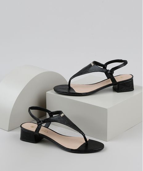 Sandalia-Feminina-Via-Uno-Salto-Grosso-Baixo-Texturizada-Cobra-Preta-9951333-Preto_1