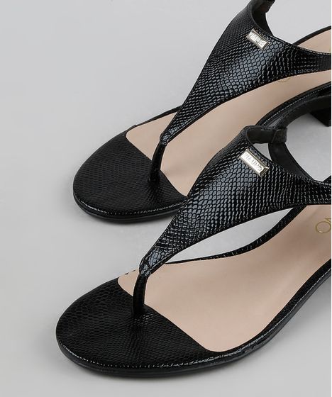 sandalia dedo salto grosso