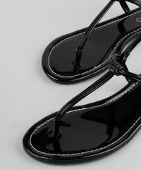 Rasteirinha-de-Verniz-Feminina-Via-Uno-Preta-9951324-Preto_3