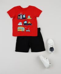 Camiseta-Infantil-Carro-Moto-Caminhao-Manga-Curta-Vermelha-9943225-Vermelho_3