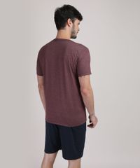 Pijama-Masculino-Manga-Curta-Gola-V-Vinho-9951352-Vinho_2