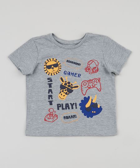 Camiseta-Infantil-Start-Play-Manga-Curta-Cinza-9945687-Cinza_1 Camiseta-Infantil-Start-Play-Manga-Curta-Cinza-9945687-Cinza_1