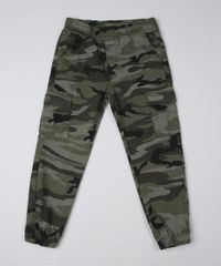 Calca-Infantil-Jogger-Estampada-Camuflada-Com-Bolsos-Verde-Militar-9946868-Verde_Militar_1