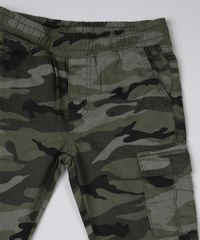 Calca-Infantil-Jogger-Estampada-Camuflada-Com-Bolsos-Verde-Militar-9946868-Verde_Militar_3