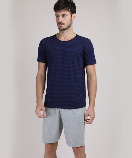 Pijama-Masculino-Listrado-Manga-Curta-Azul-Marinho-9951347-Azul_Marinho_1