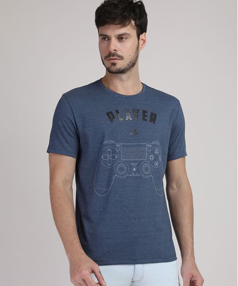 Camiseta-Masculina-PlayStation-Manga-Curta-Gola-Careca-Azul-Marinho-9949445-Azul_Marinho_1
